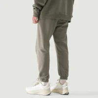 380GSM Unisex Heavyweight Brushed Fleece Sweatpants - thumbnail image 2