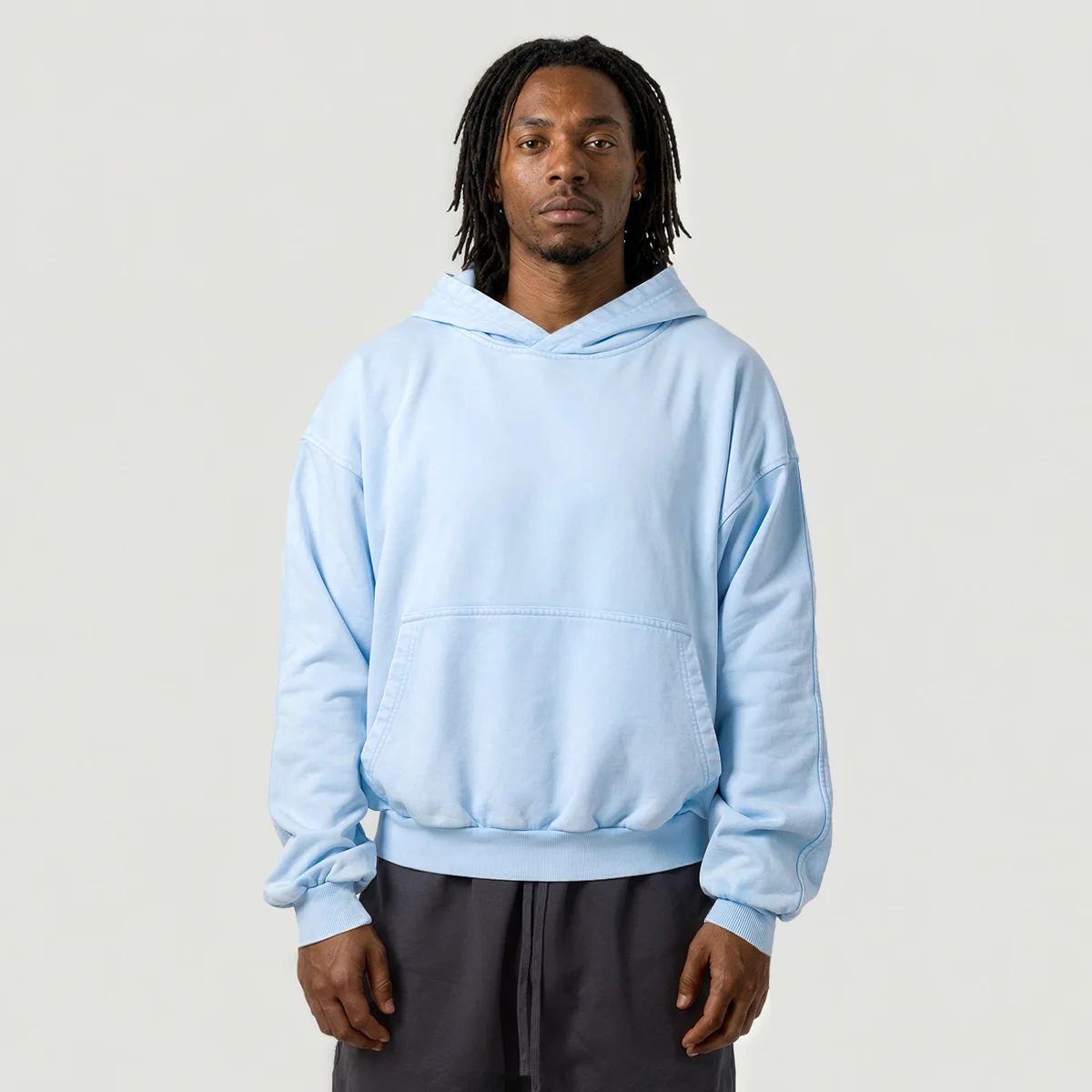 420GSM Unisex Snow Wash Boxy Hoodie - VoteCustom Edition - main image