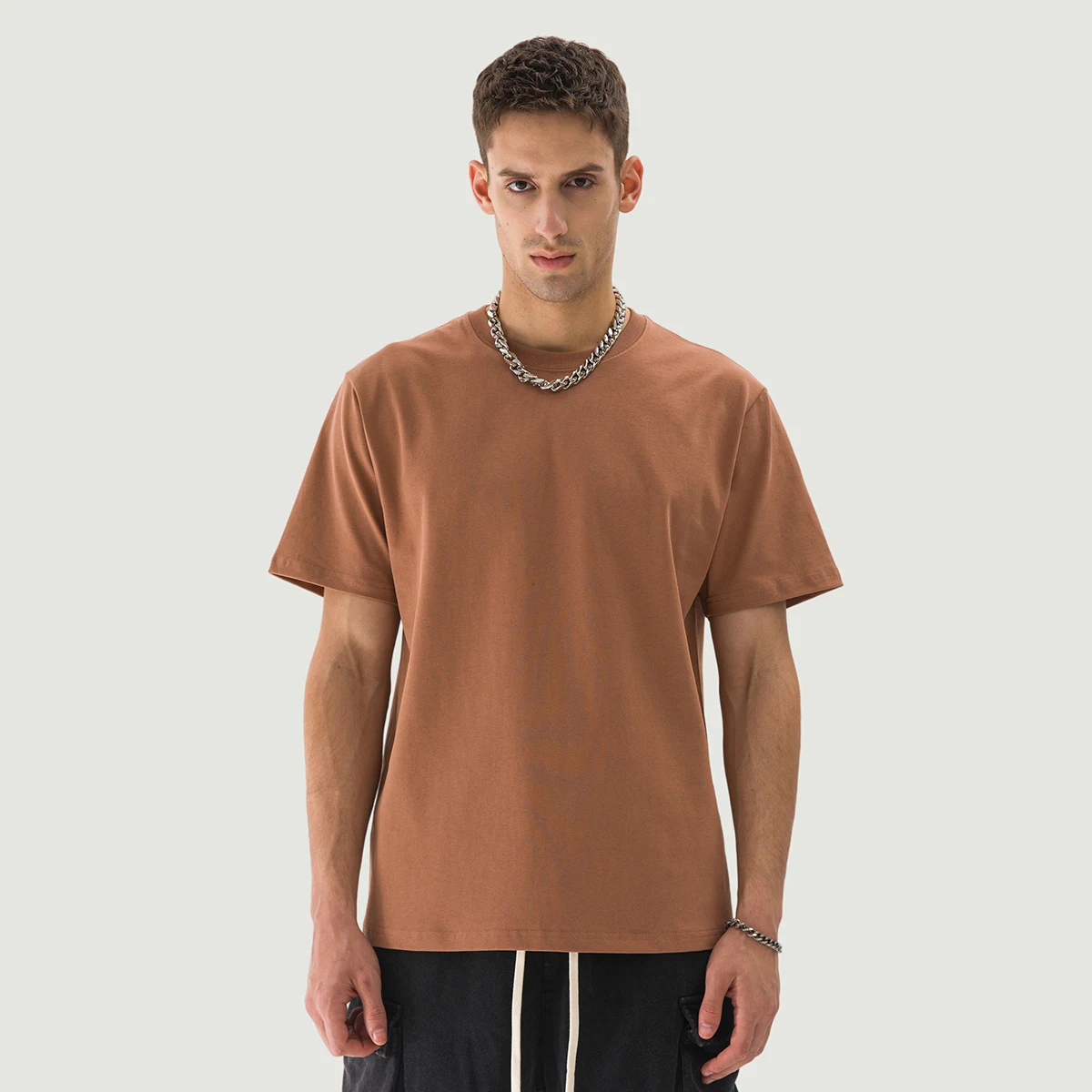 270GSM Unisex Classic Fit Crew Neck T-shirt - main image