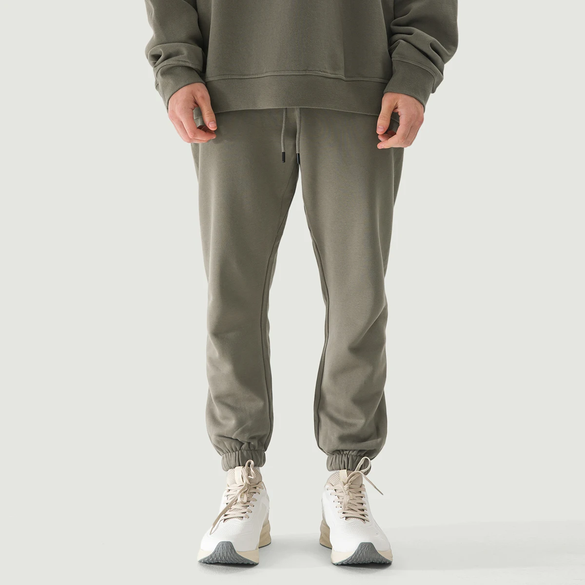 380GSM Unisex Heavyweight Brushed Fleece Sweatpants - main image