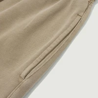 350GSM Unisex Raw Hem Washed Sweat Shorts - thumbnail image 6