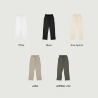 380GSM Unisex Relaxed Fit Fleece-lined Sweatpants - thumbnail image 3