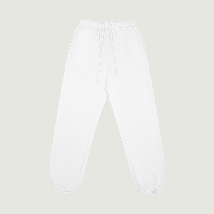 400GSM Unisex Heavyweight Brushed Fleece Joggers
