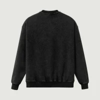 440GSM Unisex Super Heavyweight Oversized Faded Sweatshirt - thumbnail image 2