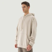 380GSM Unisex Heavyweight Drawstring Hoodie - thumbnail image 3