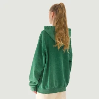 440GSM Unisex Super Heavyweight Oversized Faded Hoodie - thumbnail image 2