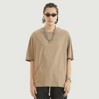 190GSM Unisex Slit Hem T-shirt - thumbnail image 1