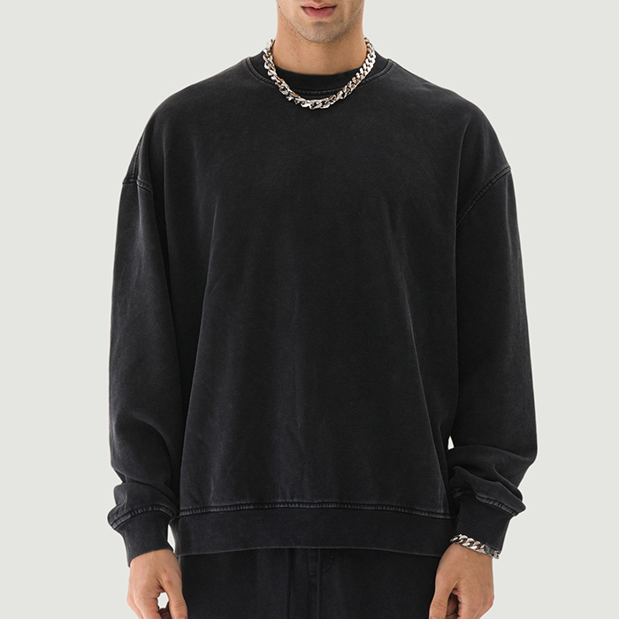 440GSM Unisex Super Heavyweight Oversized Faded Sweatshirt