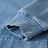 440GSM Unisex Super Heavyweight Oversized Faded Hoodie - thumbnail image 6