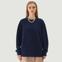 370GSM Unisex Heavyweight Oversized Sweatshirt - thumbnail image 1