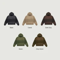 440GSM Unisex Super Heavyweight Sun Faded Hoodie - thumbnail image 3