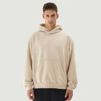 380GSM Unisex Boxy Sun Faded Hoodie - thumbnail image 1