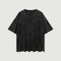 260GSM Unisex Snow Wash T-shirt - thumbnail image 1