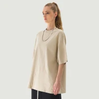 260GSM Unisex Boxy Sun Faded T-shirt - thumbnail image 3