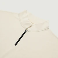 380GSM Unisex Heavyweight Half-zip Sweatshirt - thumbnail image 4