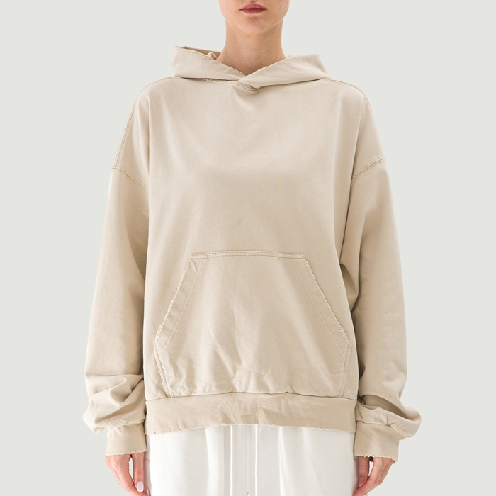 380GSM Unisex Sun Faded Distressed Hoodie
