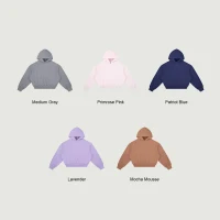 420GSM Unisex Snap Collar Hoodie - VoteCustom Edition - thumbnail image 3