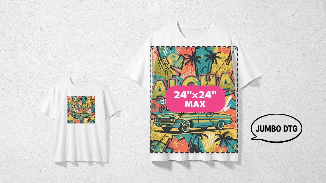 Mastering the Jumbo Print: The Ultimate Guide to Preparing Artwork for 24″×24″ DTG