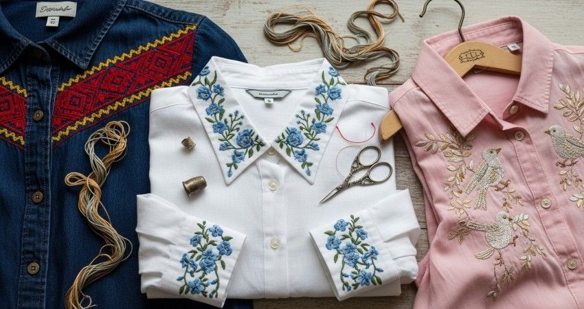 Embroidered Shirts – The Perfect Addition to Your Wardrobe