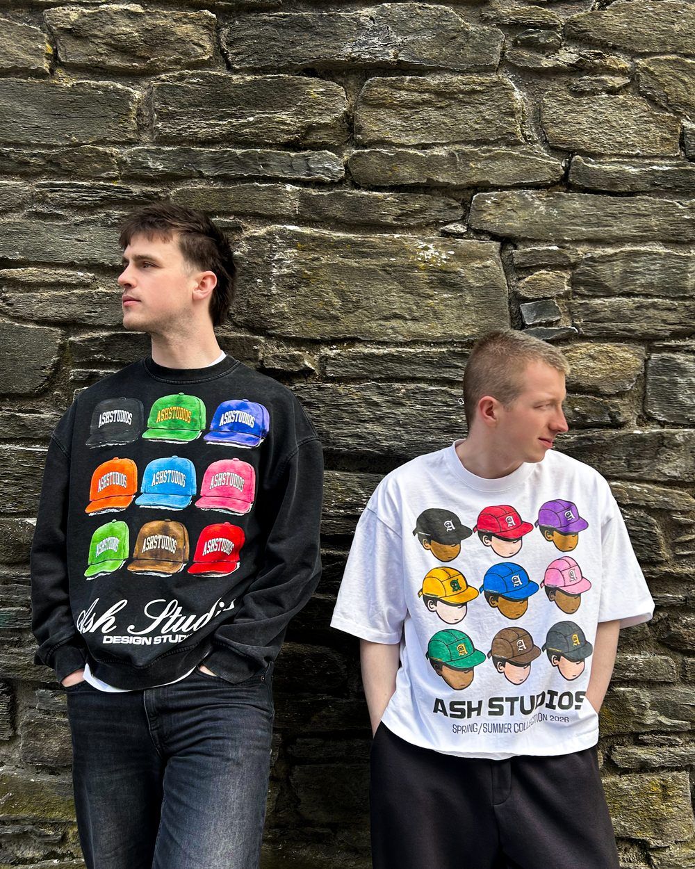 Multi-technique streetwear garment made on PODpartner, embroidery and DTG combined