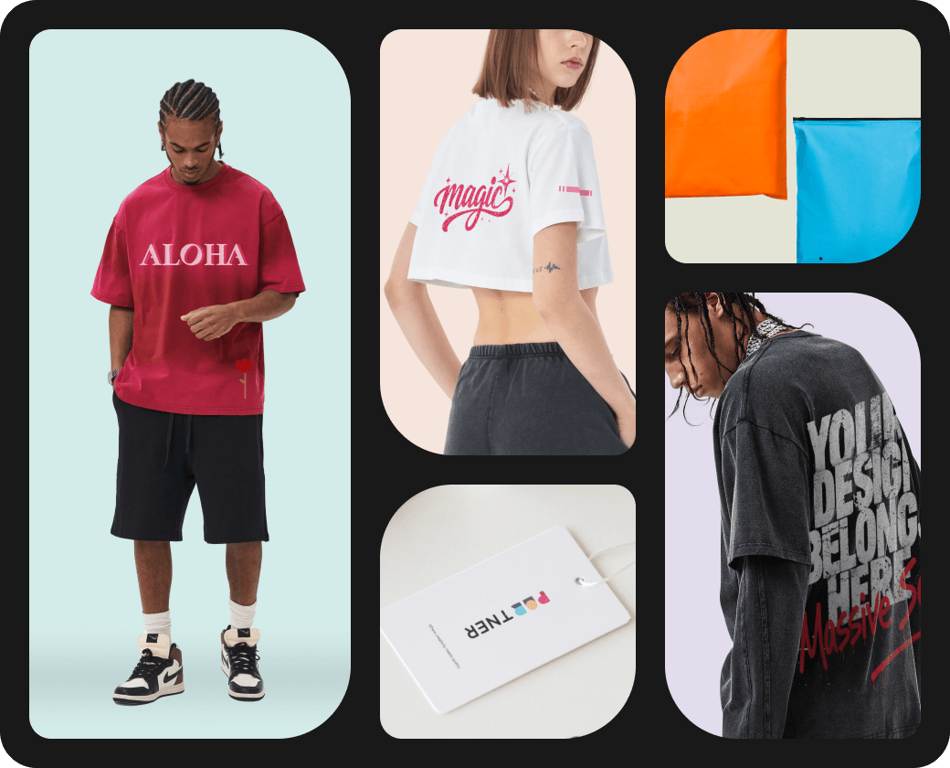 The Print-on-Demand Partner <br/> Built for Serious Clothing Brands