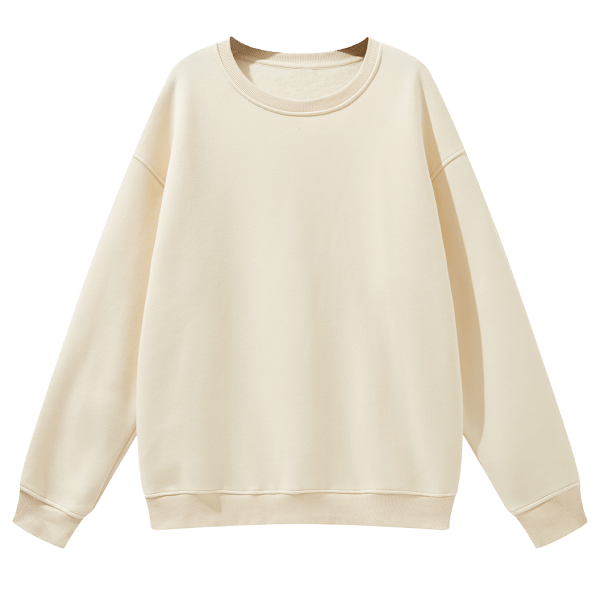 apricot overized sweatshirt