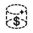 transparent pricing icon