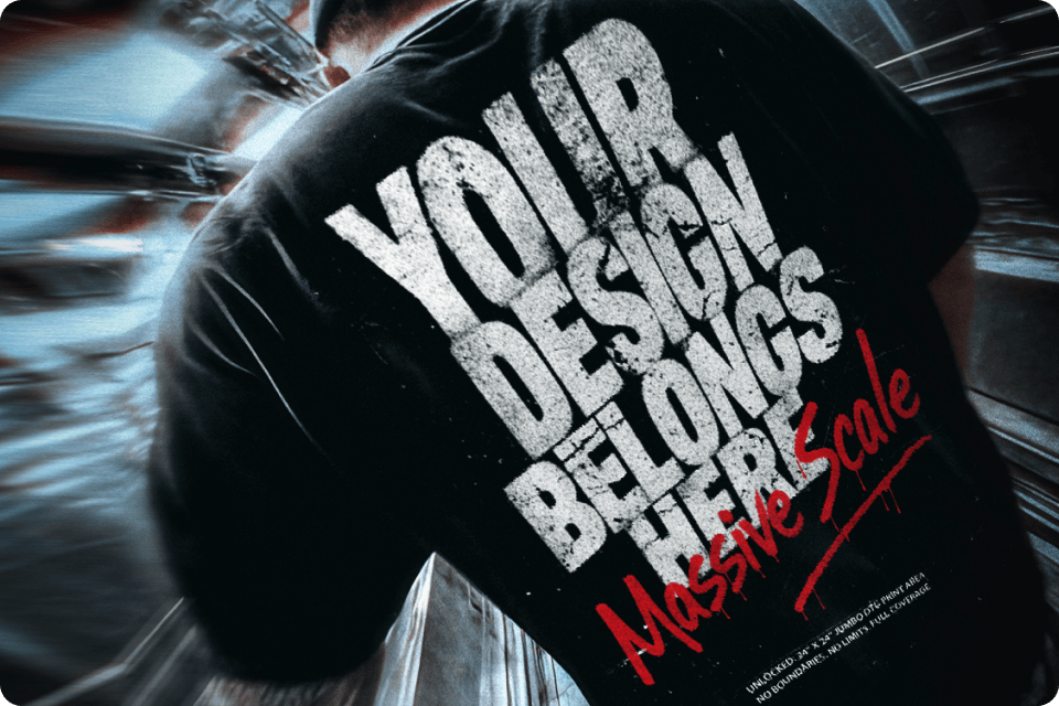 print on demand t shirts with dtg printing