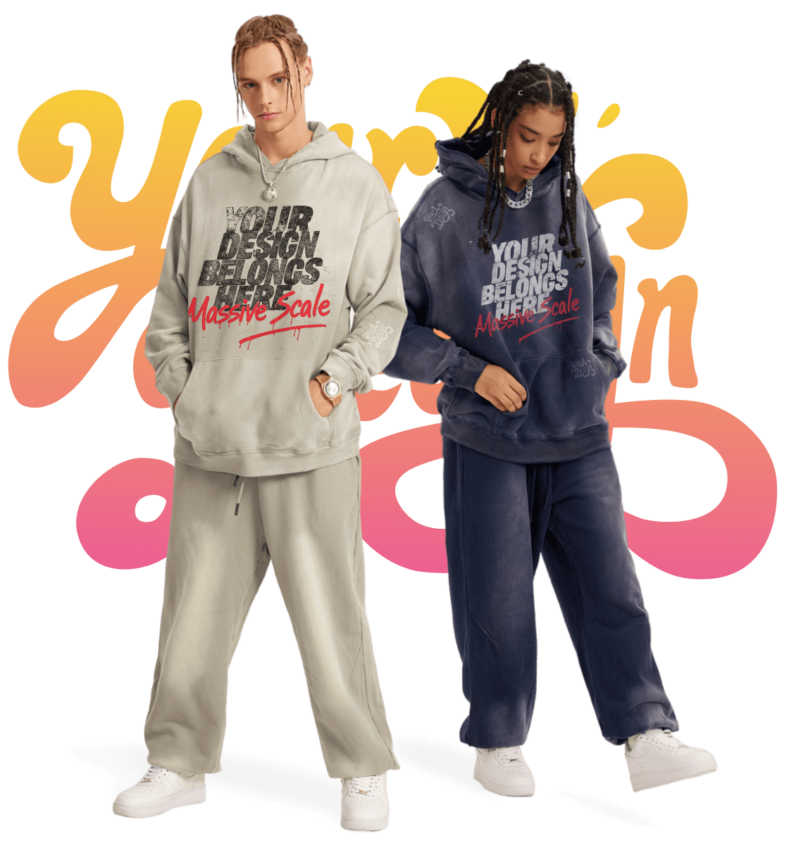 premium custom hoodies banner