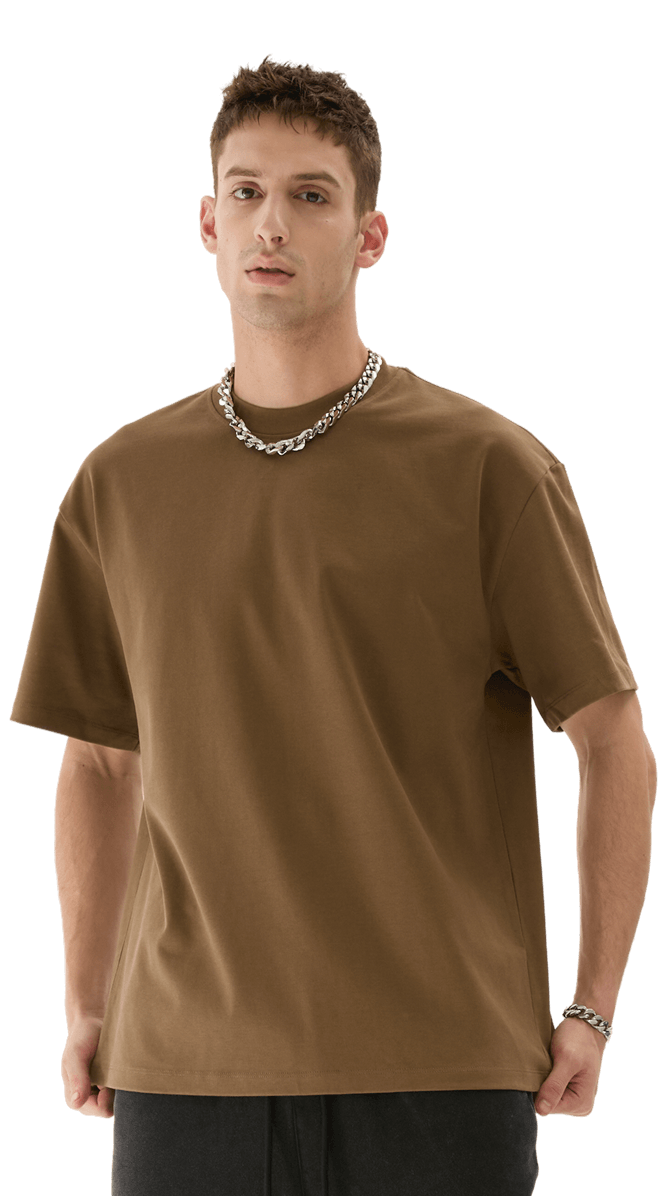425 GSM oversized crew neck